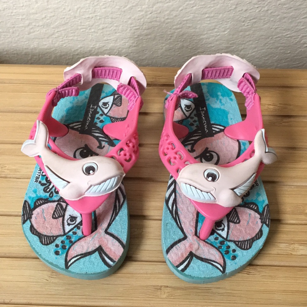 Ipanema girls flip flops/sandals toddler S5